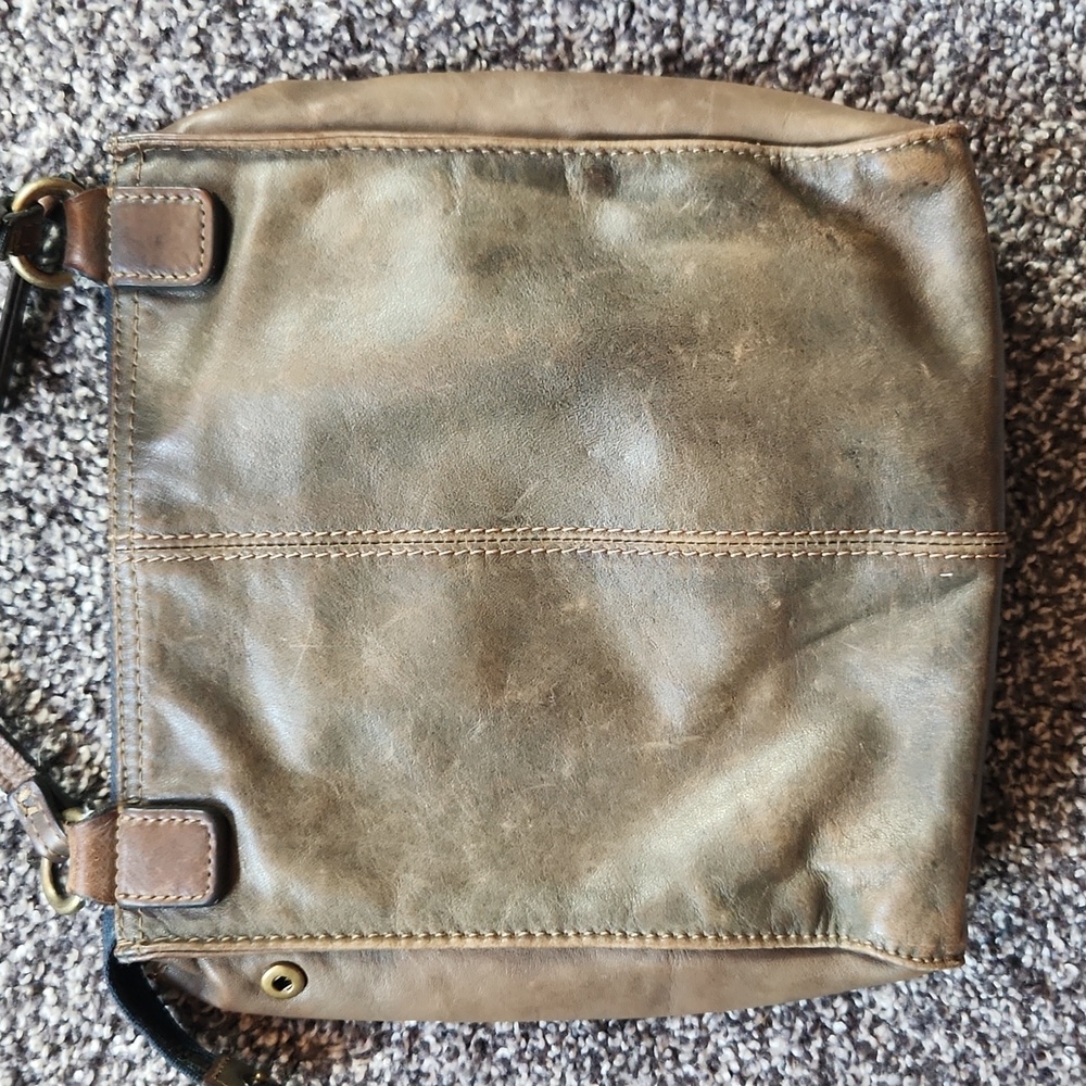 Fossil Genuine Leather Crossbody Purse Bag - Picture 3 of 5